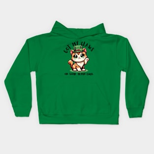 Got my claws on some Irish luck Cute St Patricks day Kids Hoodie